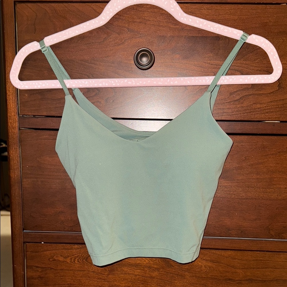 Lululemon cropped cami tank top